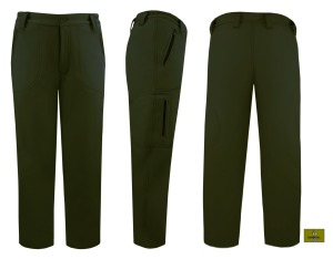 M40 - Spodnie Softshell w kolorze khaki.